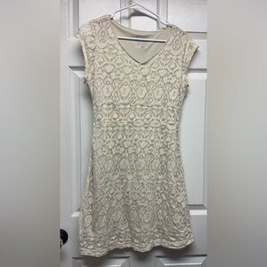 Merrell Cream Lace Dress